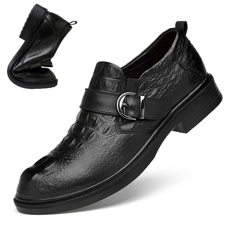 冬季真皮鞋 男商务正装休闲男鞋鳄鱼纹内增高男士皮鞋青年工作鞋|msdalam kategori Kasut lelaki popular, kasut rendah - dari Buy2taobao.com untuk memberikan perkhidmatan ejen Taobao profesional membeli