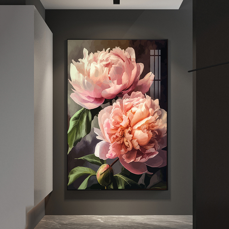 繁花似锦钻石画满钻客厅高级感装饰画手工点贴画十字绣2025新款5d