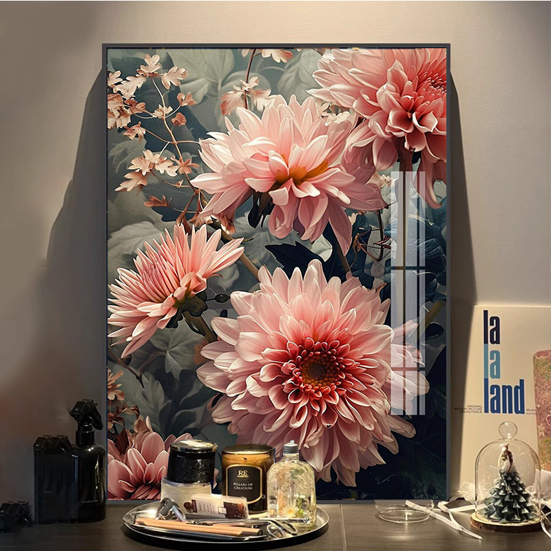 风景玫瑰花十字绣2025新款手工