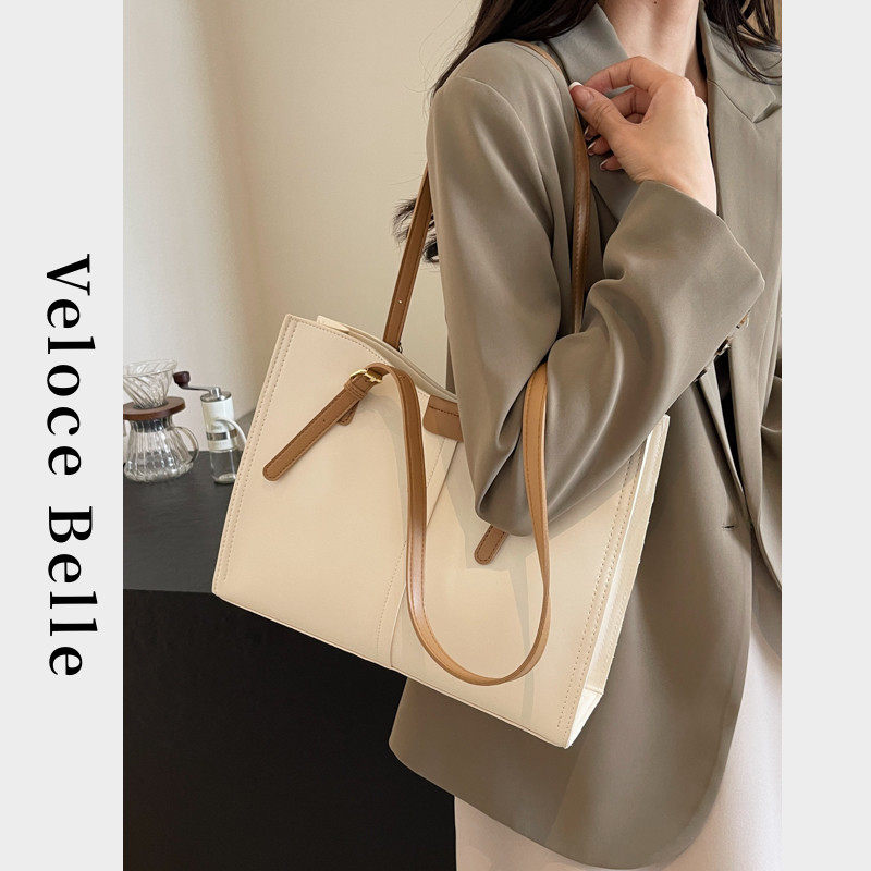 女包2025新款休闲时尚轻奢小众高级感通勤百搭单肩包托特包腋下包