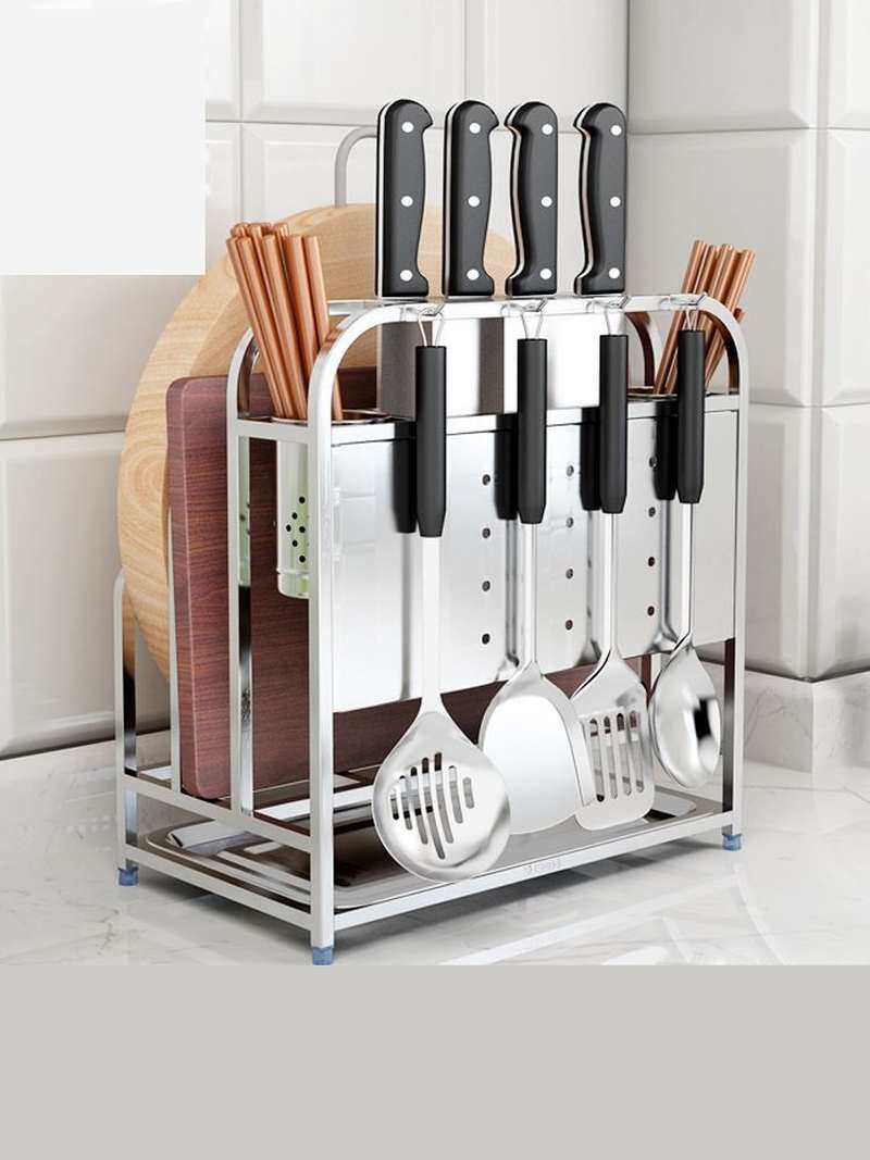 放菜板和刀的架子刀具收纳台式厨房放筷置物架面窄款用品家具大全