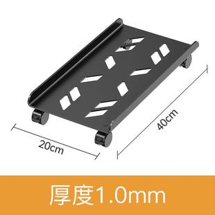 电脑主机托架家用机箱底座带轮移动支架办公室简约伸缩收纳置爆款