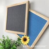 board木制毛毡字母板橡木毛爆款 跨境专享亚马逊创意felt letter