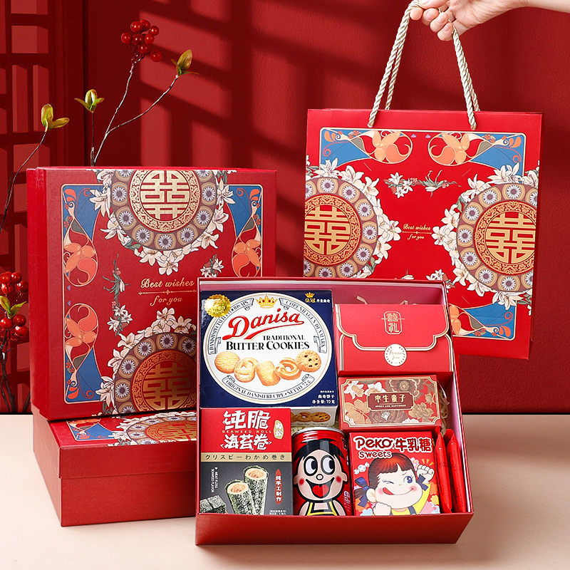 喜糖袋子结婚手提袋婚礼