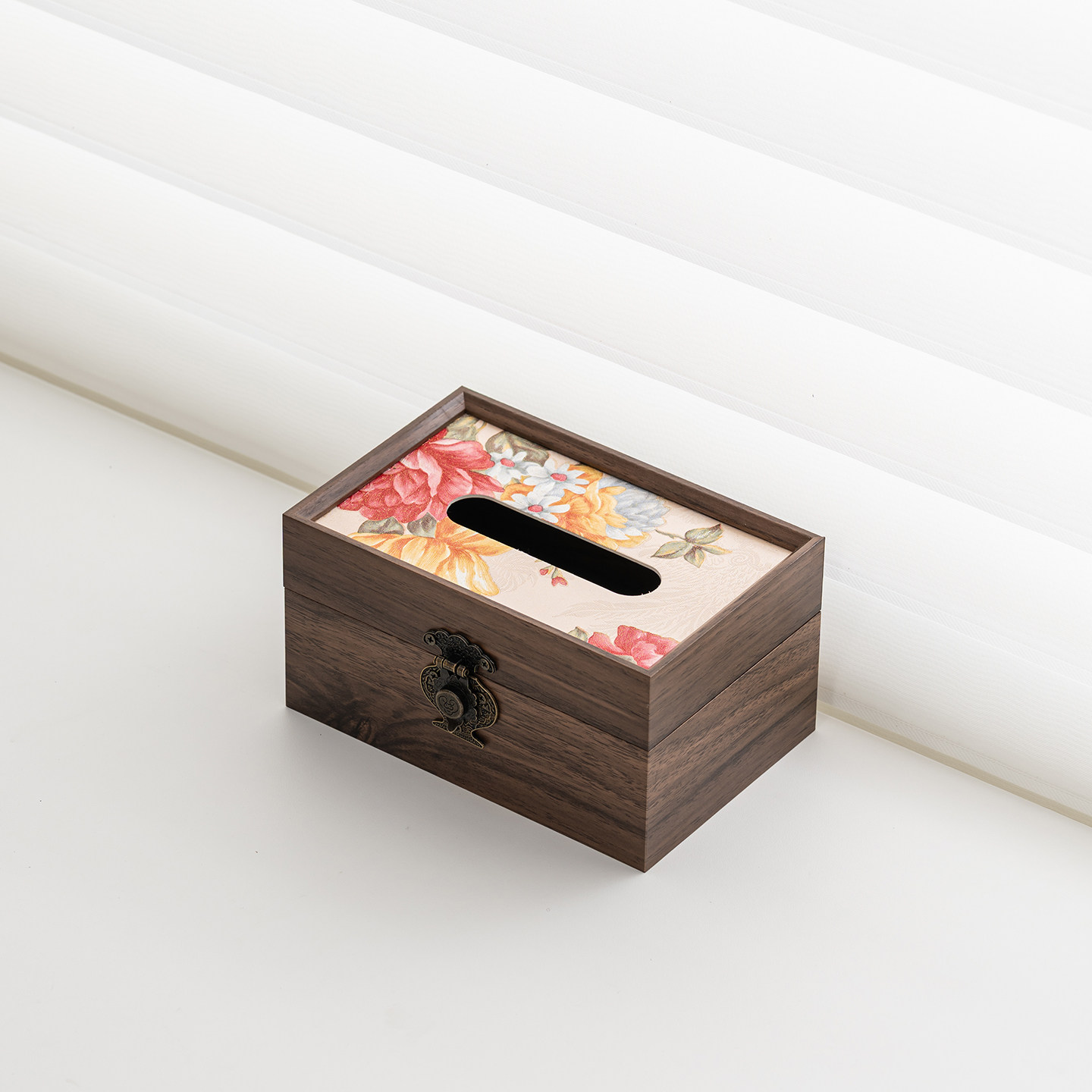 轻奢风纸巾盒家用客厅茶几复古仿木抽纸盒酒店高级感防尘收纳盒子,收纳整理,纸巾盒,淘宝优惠券,粉丝福利购,淘宝优惠卷