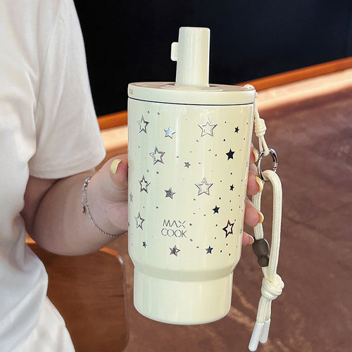 ya咪陶瓷内胆保温杯茶水分离