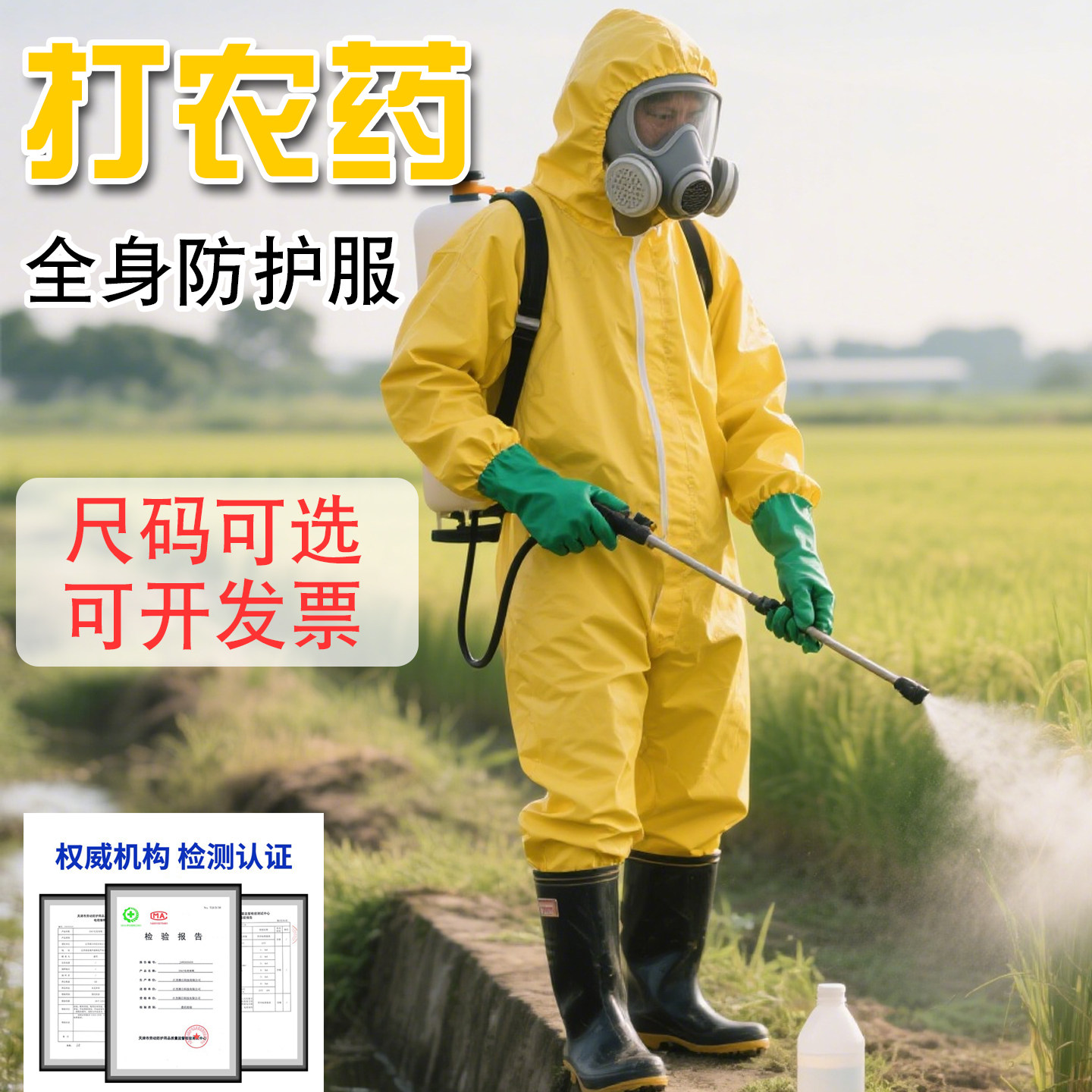 打农药防护服全身轻型防飞溅