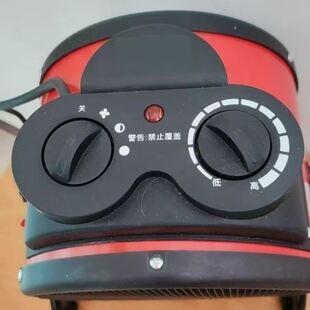 小型暖风机电暖气大功率浴室取暖器家用速热工业小钢炮台式电暖器