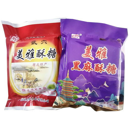 湖北美雅酥糖老式长条酥糖糕点