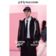reebook联名 太平鸟男装 休闲夹克压胶工艺男士 夹克 B2BCF1301