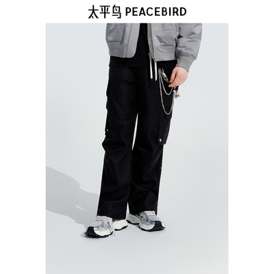 太平鸟男装 冬季工装裤男休闲裤B2GLE4191