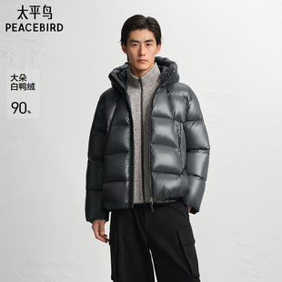【商场同款】太平鸟男装羽绒服25冬季新款宽松面包服 B2ACF4616