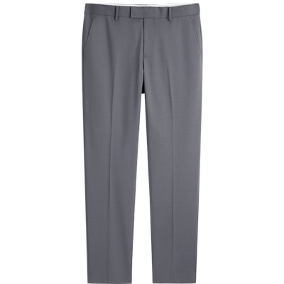 太平鸟男装修身羊毛混纺休闲西裤B1GAE1X08