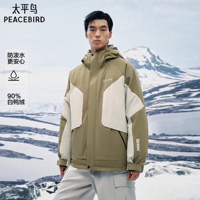【商场同款】太平鸟男装羽绒服25冬季新款90御寒外套 B2ACF4518