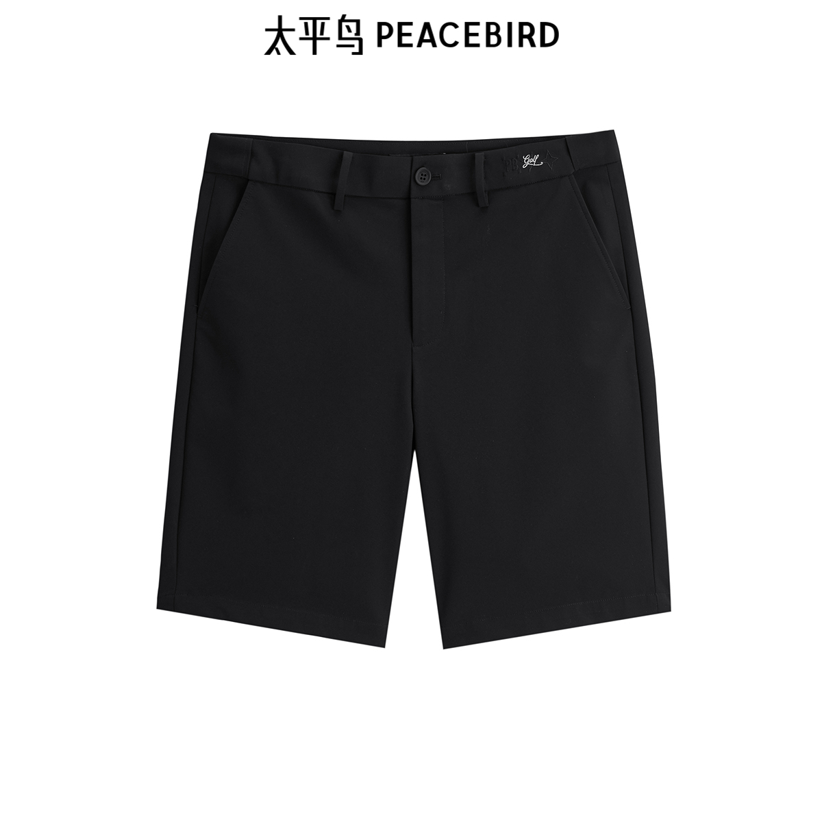 太平鸟男装 季新款休闲裤宽松短裤男B1GCE2145