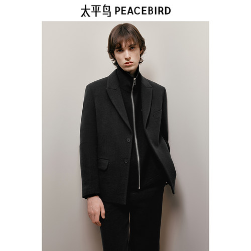 【商场同款】Juan Salazar联名太平鸟男装西服冬季西装 B1BBE4C11