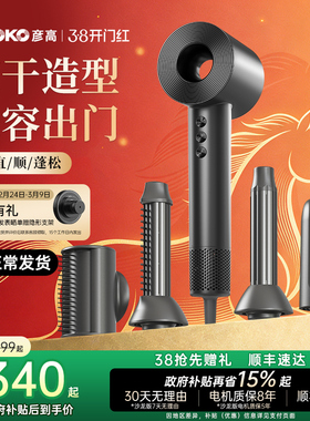 AKOKO彦高电吹风机高速家用护发等离子速干大功率理发店专用风筒
