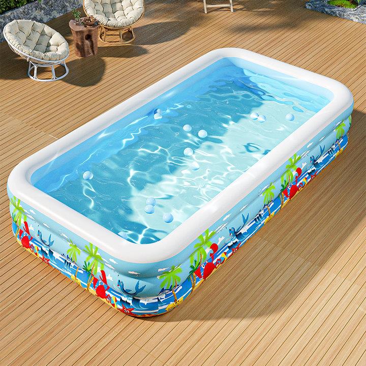 游泳池儿童气垫加厚水池PVE大型家用户外成人婴幼儿专用新款现货