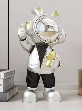 网红创意航天员摆件儿童房客厅电视柜模型太空人家居装饰六一礼物