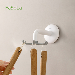 FaSoLa旋转六爪挂钩家用挂帽子挂包架收纳神器吊带毛巾包包置物