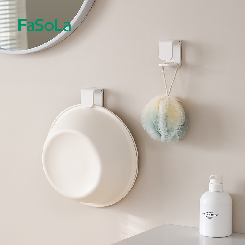 FaSoLa脸盆挂钩浴室卫生间免打孔
