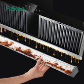 FaSoLa抽油烟机吸油棉条垫厨房家用防油纸接油槽专用过滤网侧吸盒