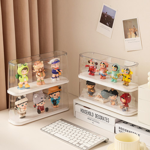 盲盒收纳展示架手办收纳盒
