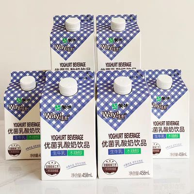 蒙牛饮品原味营养458ml乳酸奶