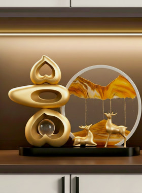 树脂装饰简约现代客厅摆件祝福