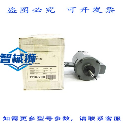 现货供应 马拉松 191872.00 A4P17NZ63A 115/230V 2.6/1.3A NSMP