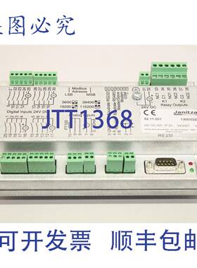 原装供应JANITZA ELECTRONICS 52.11.001 数据记录器模块 数据记