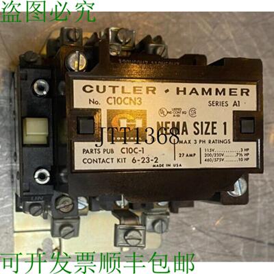 供应Cutler Hammer C10cn-3 接触器 600v 系列 1