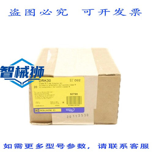 现货供应 DRK30 SER.D02 240VAC 30A（20 个装）NSFS