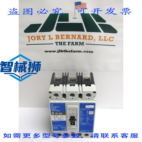 原装供应 FD3100 断路器 100安培 3极 600伏电