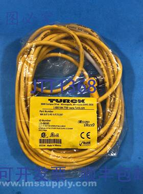 原装供应Turck WK 4.4T-5-RS 4.4T/S1587 M12 Eurofast 直角线组