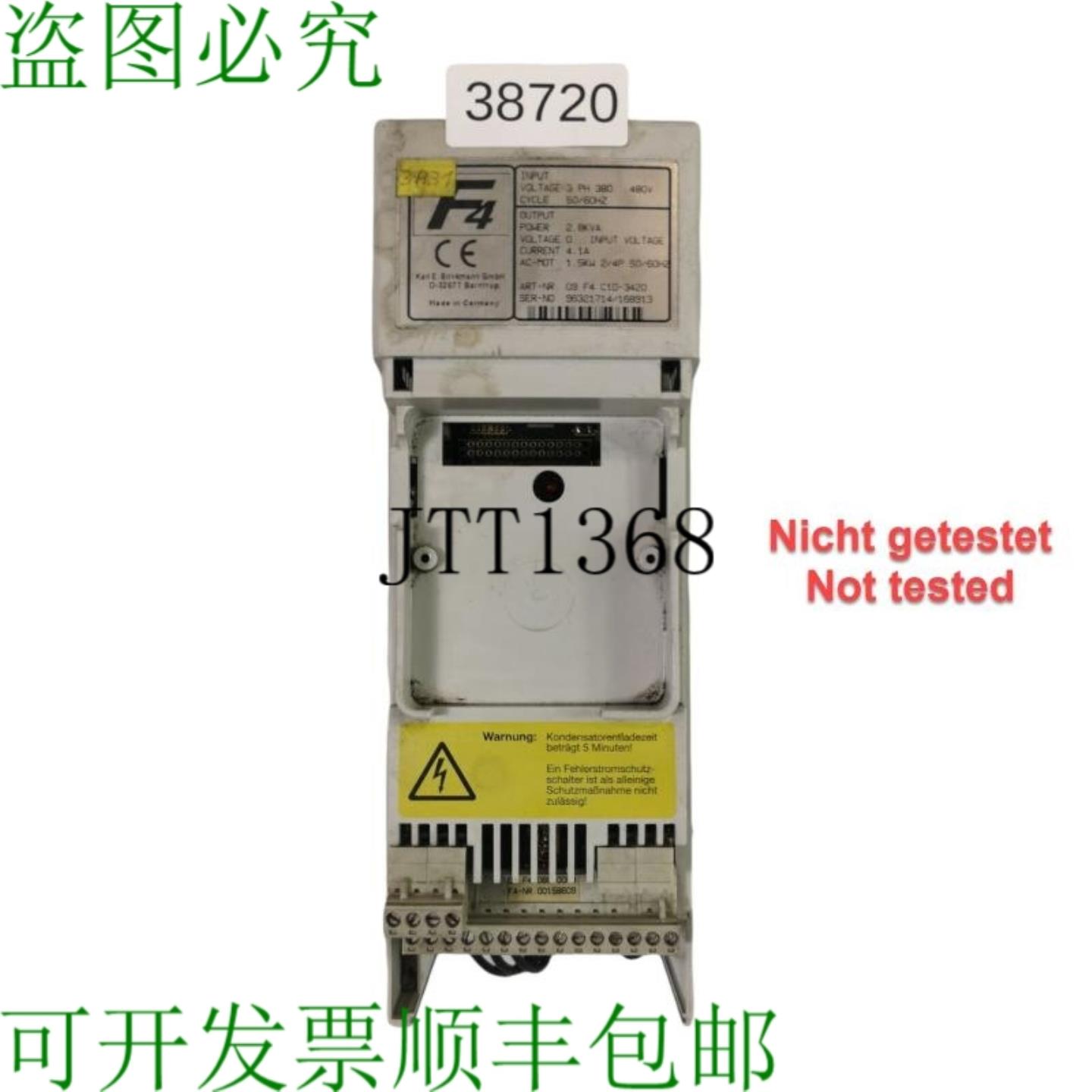 供应未测试KEB 09F4C1D-3420 变频器 15 Kw
