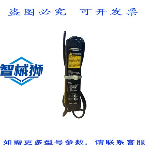 原装供应 BANNER PVD100Q 70989 光电元件验证传感器 12-30VDC