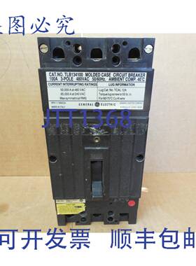 供应断路器 TLB134100 100A 100A 安培 3P 480VAC