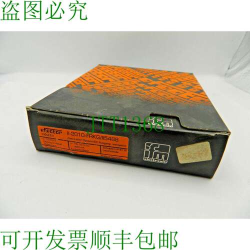 原装供应1x Ifm Electronic M30x1.5 直流传感器 II5488 感应式 I