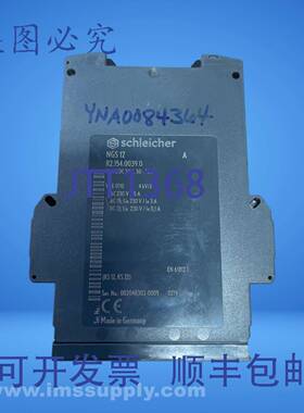原装供应Schleicher Electronic NGS12 耦合继电器 3818