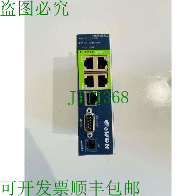 原装供应eWON 全球网络 LAN/拓扑路由器,4x 10/100Mb,3G+,12-2