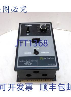供应ROLPH AUSTIN COMPANY CAT 04-0070 VARIFLOW 泵控制器 P