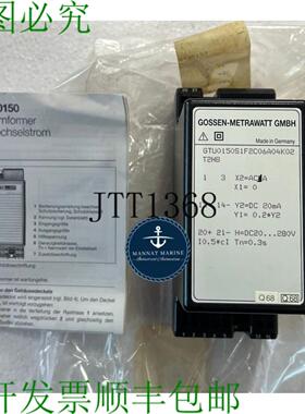 供应Gossen-metrawatt Gmbh Gtu0150s1f2c06a04k02t2h8 电流