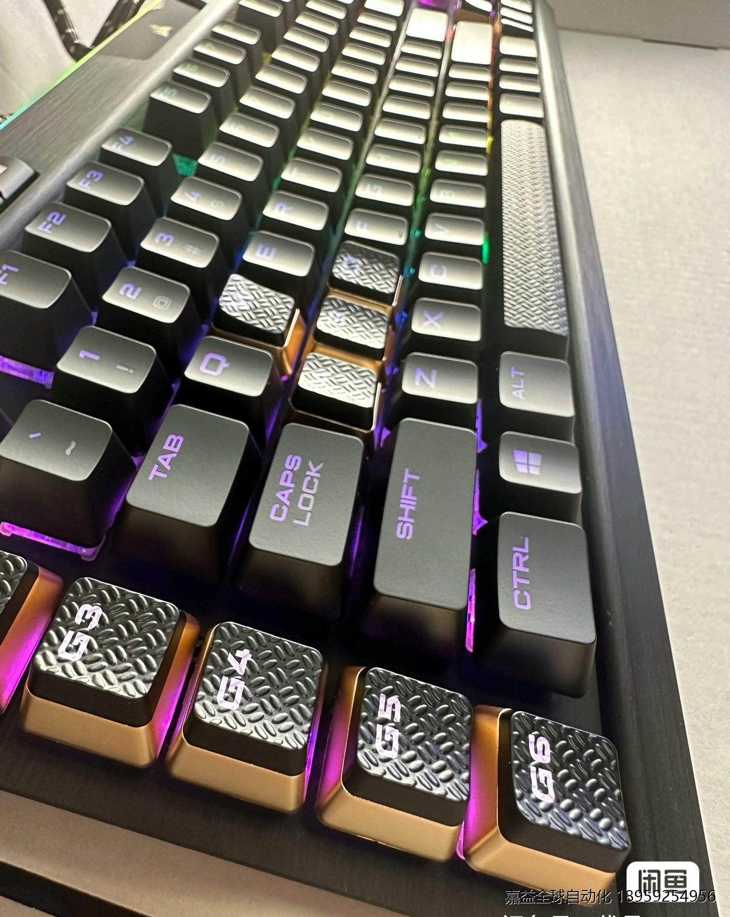 议价美商海盗船k95铂金版rgb游戏机械键盘樱桃cherry银轴