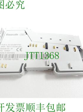力士乐 R-IB IL AO 2UBP-PAC MNRR911170786-GB1 SN170786-