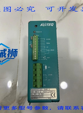 原装供应 AVITEQ VIBTRONIC SCE-EN60-2 控制器 440-480V 15A