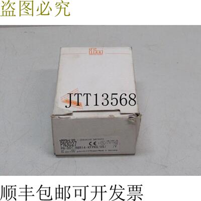 IFM PN3027 压力传感器 压力开关 0-1 bar 未使用 OVP