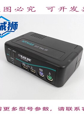 原装供应 BLACK BOX KV7020A 服务切换器 2 端口 DT PRO II KVM