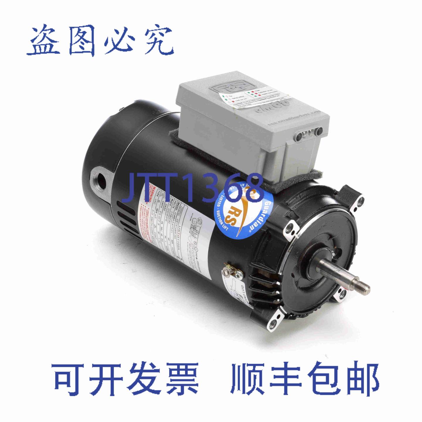 供应Century USTG1102A 泳池和水疗电机 1Hp 230115V 56J 替