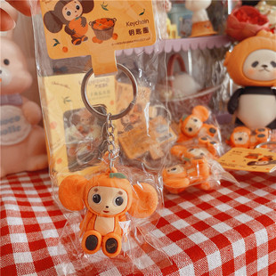 Cheburashka大耳猴查布可爱周边卡通钥匙扣小装饰挂件